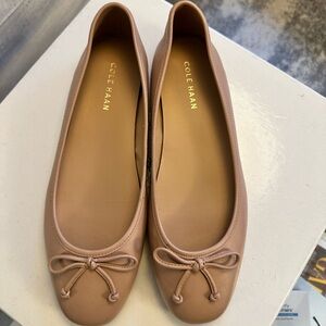 Cole Haan Women's Nude Bow Flats